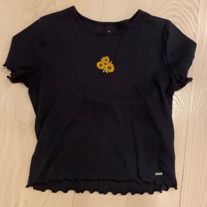 Hollister flower shirt
